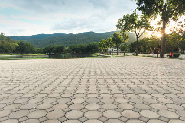 Permeable Paver Driveway in Socorro, TX